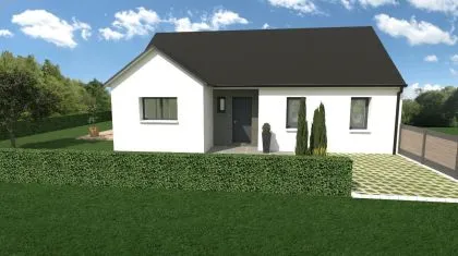 Projet de construction d'une maison 73 m² avec terrain à BEAUCE (35)