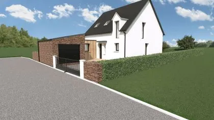 Projet de construction d'une maison 107.5 m² avec terrain à LOUVIGNE-DE-BAIS (35)