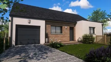 Projet de construction d'une maison 85.49 m² avec terrain à PLEUBIAN (22)