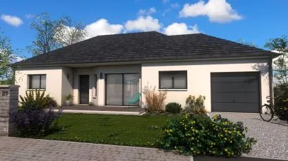 Projet de construction d'une maison 119.03 m² avec terrain à EVRAN (22)