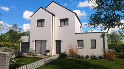 Projet de construction d'une maison 111.63 m² avec terrain à EVRAN (22)