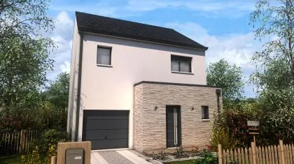 Projet de construction d'une maison 95.85 m² avec terrain à EVRAN (22)