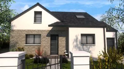 Projet de construction d'une maison 111.78 m² avec terrain à EVRAN (22)