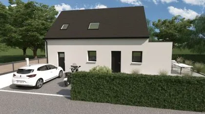 Projet de construction d'une maison 84 m² avec terrain à LONGAULNAY (35)