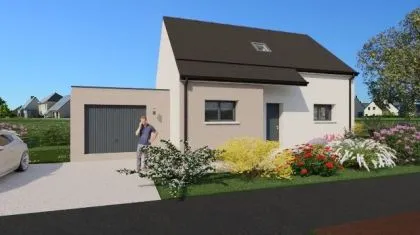 Projet de construction d'une maison 86 m² avec terrain à SAINT-JUDOCE (22)