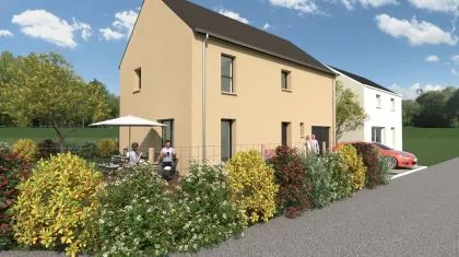 Projet de construction d'une maison 95 m² avec terrain à SAINT-ARMEL (35)