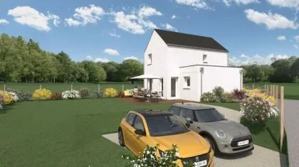Projet de construction d'une maison 77 m² avec terrain à PLELAN-LE-GRAND (35)