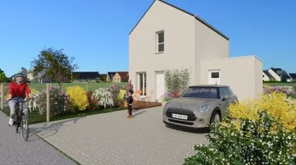 Projet de construction d'une maison 60 m² avec terrain à CINTRE (35)