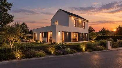 Projet de construction d'une maison 107 m² avec terrain à DOMLOUP (35)