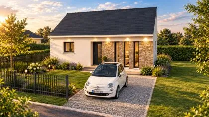Projet de construction d'une maison 54.72 m² avec terrain à BLAIN (44)
