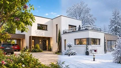 Projet de construction d'une maison 160 m² avec terrain à CAMPBON (44)
