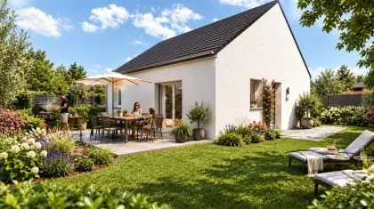 Projet de construction d'une maison 48 m² avec terrain à LANVOLLON (22)