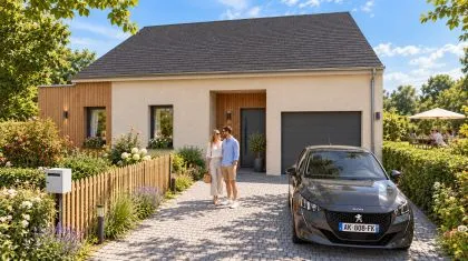 Projet de construction d'une maison 97 m² avec terrain à MATIGNON (22)