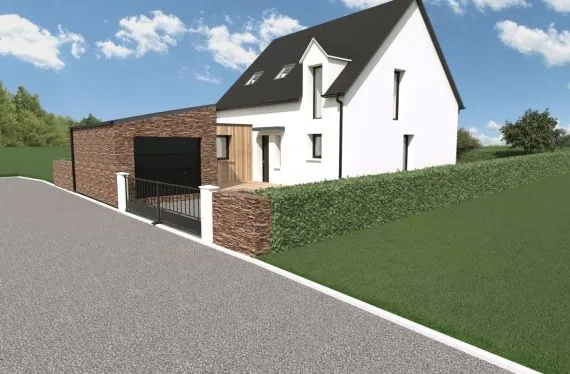 Photo maison 108&nbsp;m²<br>sur terrain 304&nbsp;m²
