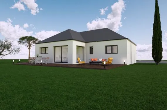 Photo maison 115&nbsp;m²<br>sur terrain 343&nbsp;m²